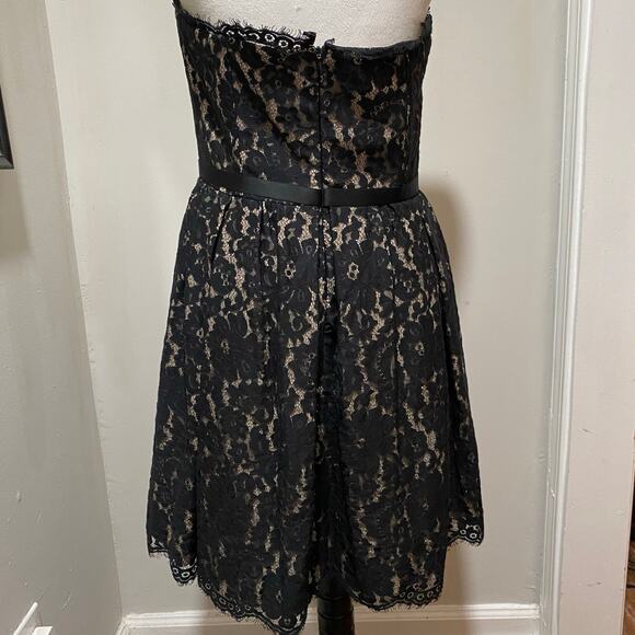 NEW WITH TAGS Robert Rodriguez Neiman Marcus Target Black Lace Dress Size 12 - Picture 5 of 15